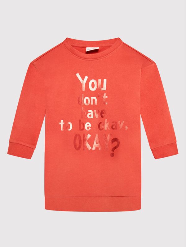 Coccodrillo Coccodrillo Ежедневна рокля ZC1129103EVG Оранжев Regular Fit