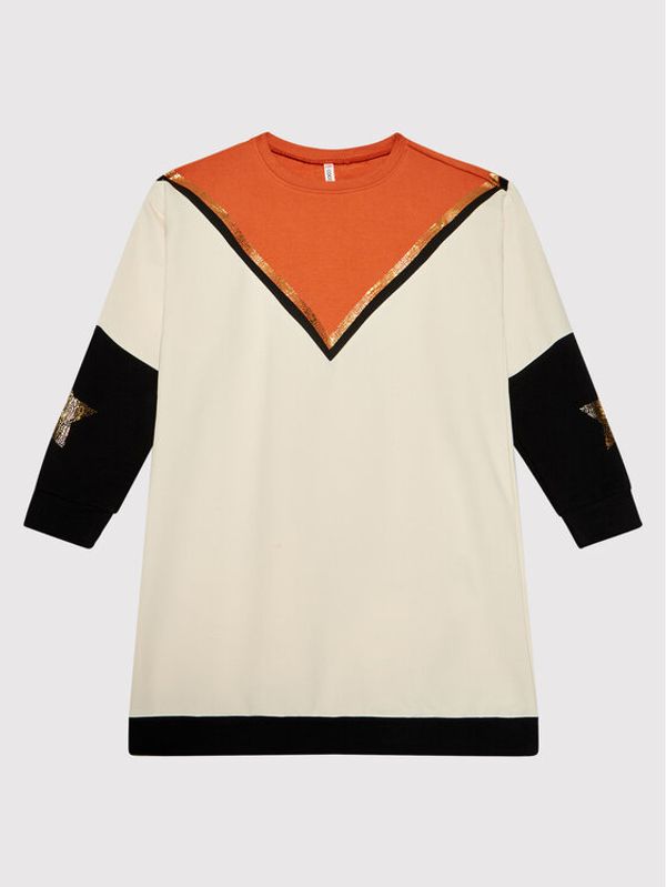 Coccodrillo Coccodrillo Ежедневна рокля ZC1129103STA Бежов Relaxed Fit