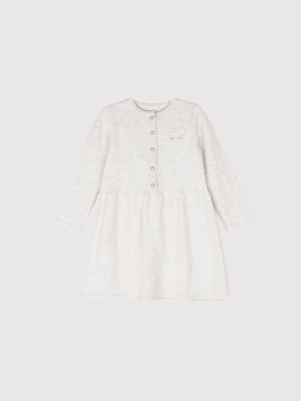 Coccodrillo Coccodrillo Ежедневна рокля ZC1129401HLD Сив Regular Fit