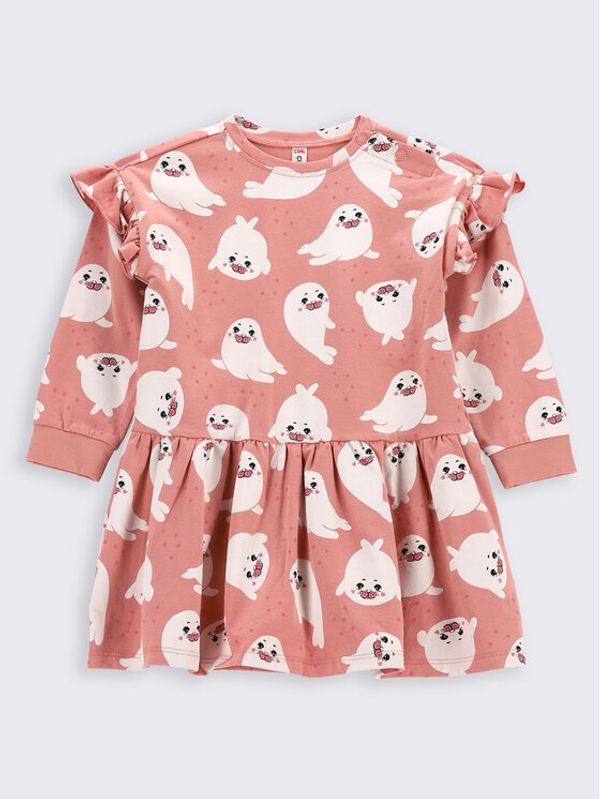 Coccodrillo Coccodrillo Ежедневна рокля ZC2129103WIN Розов Regular Fit