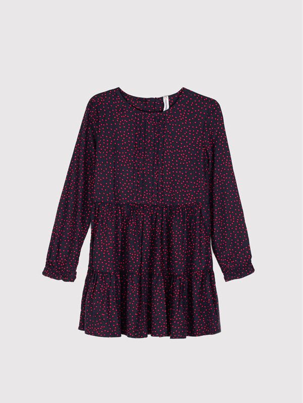 Coccodrillo Coccodrillo Плетена рокля ZC1128101BEP Тъмносин Regular Fit