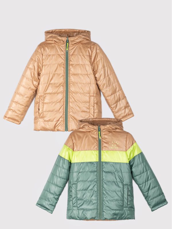 Coccodrillo Coccodrillo Пухено яке WC2152501ILI Цветен Regular Fit