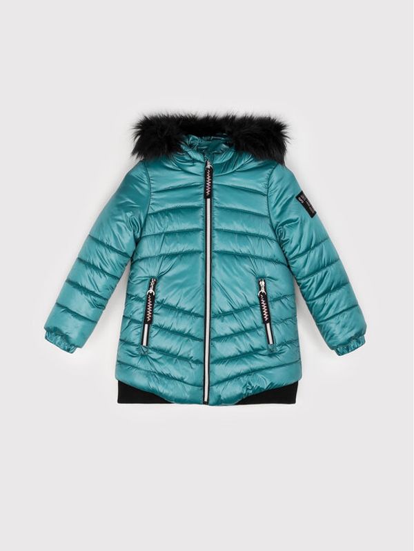 Coccodrillo Coccodrillo Пухено яке ZC1151101MON Зелен Regular Fit