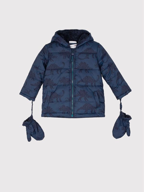 Coccodrillo Coccodrillo Пухено яке ZC1152101ALW Тъмносин Regular Fit