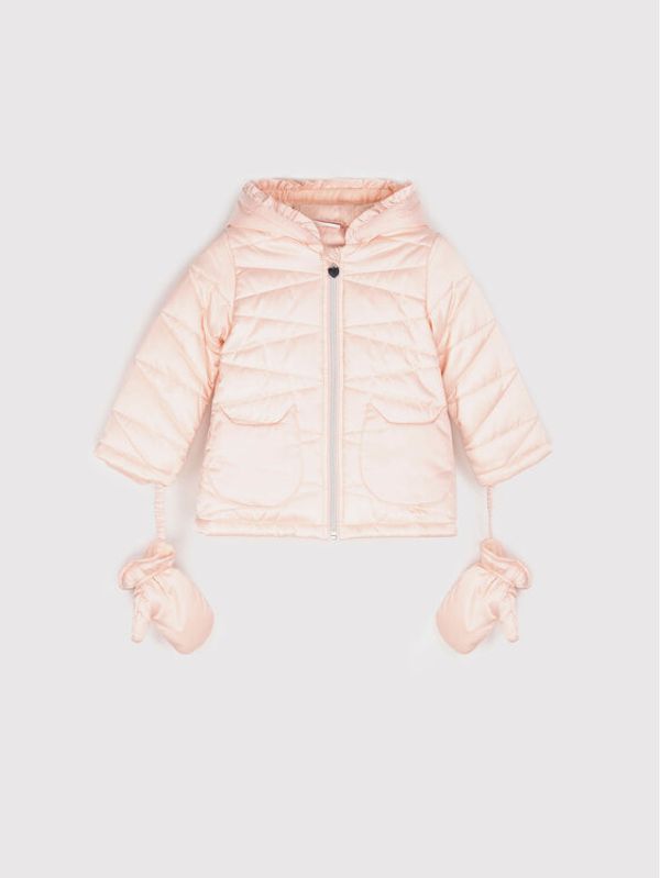 Coccodrillo Coccodrillo Пухено яке ZC1152101LOV Розов Regular Fit