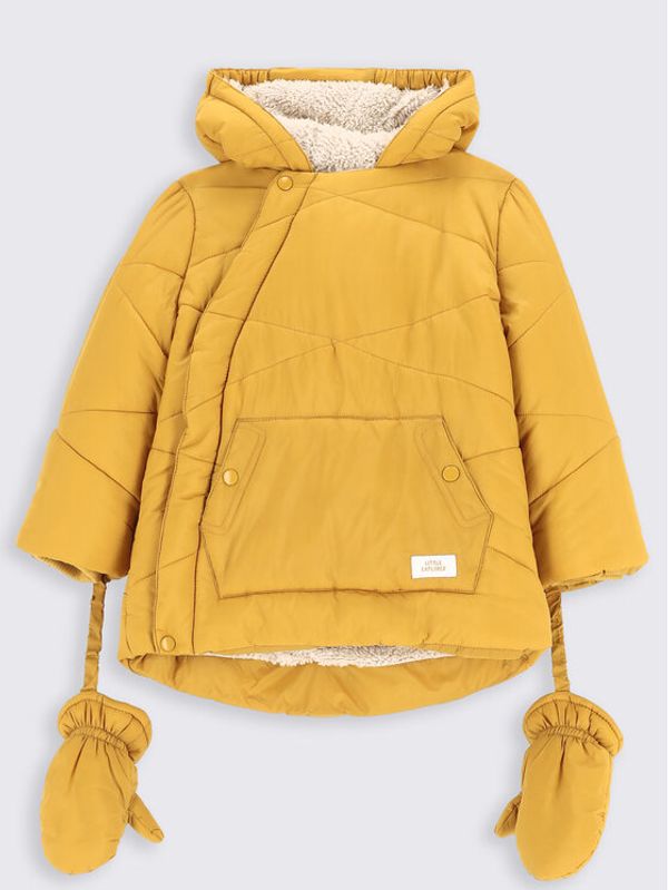 Coccodrillo Coccodrillo Пухено яке ZC2152103OBN Жълт Regular Fit
