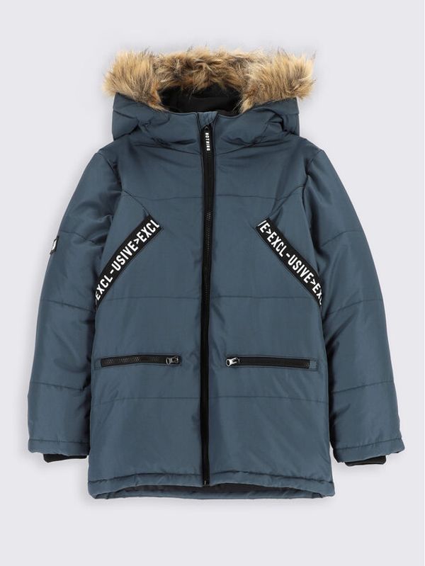 Coccodrillo Coccodrillo Пухено яке ZC2152110OBJ Тъмносин Regular Fit