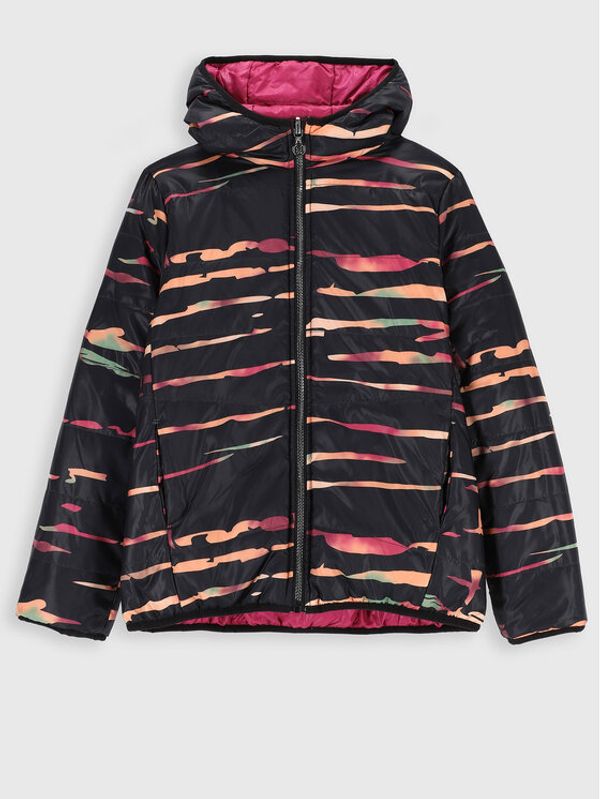 Coccodrillo Coccodrillo Пухено яке ZC2152503OGJ Цветен Regular Fit