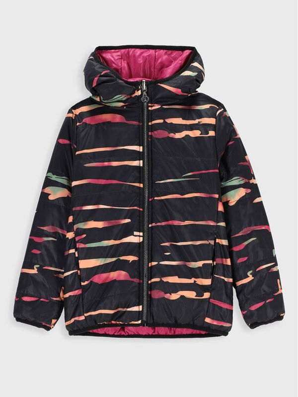 Coccodrillo Coccodrillo Пухено яке ZC2152503OGK Цветен Regular Fit