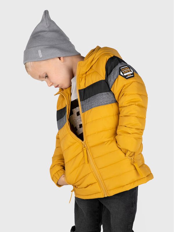 Coccodrillo Coccodrillo Пухено яке ZC2152702OBK Жълт Regular Fit