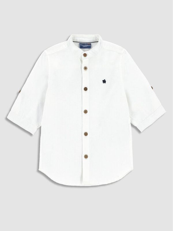 Coccodrillo Coccodrillo Риза WC3136203EJB Бял Regular Fit