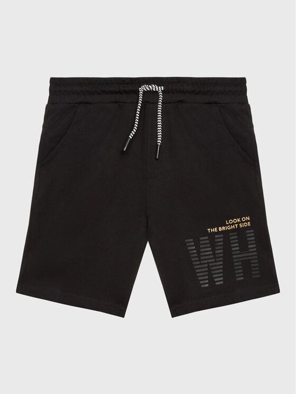 Coccodrillo Coccodrillo Спортни шорти WC2120501LOK Черен Regular Fit