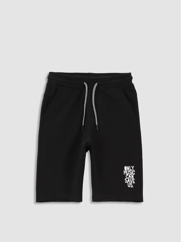 Coccodrillo Coccodrillo Спортни шорти WC3120501EVB Черен Regular Fit