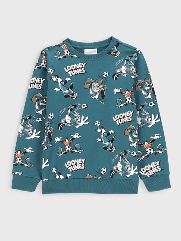 Coccodrillo Coccodrillo Суитшърт LOONEY TUNES ZC2132102LIB Син Regular Fit