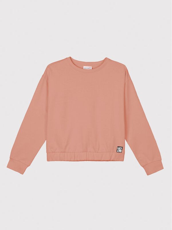 Coccodrillo Coccodrillo Суитшърт WC2132101EVG Розов Relaxed Fit