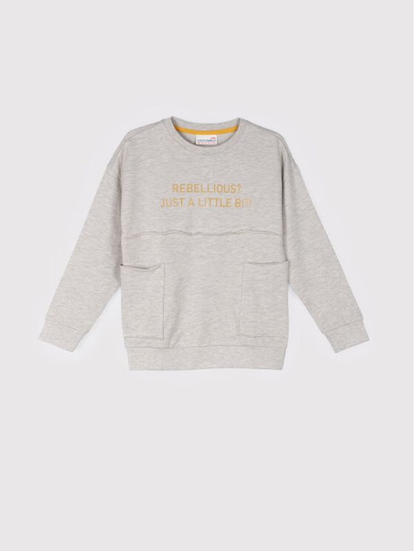 Coccodrillo Coccodrillo Суитшърт WC2132101HER Сив Regular Fit