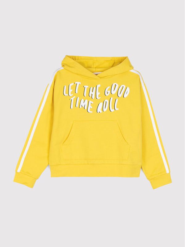 Coccodrillo Coccodrillo Суитшърт WC2132302ROL Жълт Regular Fit