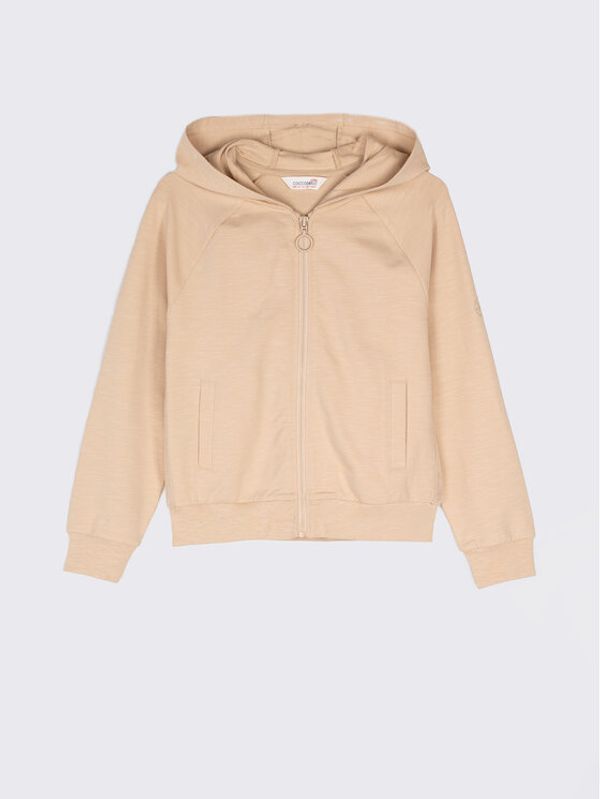 Coccodrillo Coccodrillo Суитшърт WC2132401GRO Бежов Regular Fit