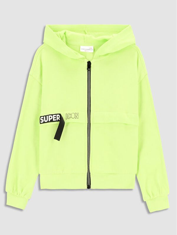 Coccodrillo Coccodrillo Суитшърт WC3132401DRJ Зелен Regular Fit