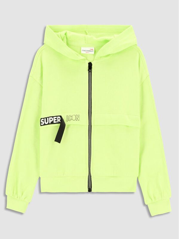 Coccodrillo Coccodrillo Суитшърт WC3132401DRK Зелен Regular Fit