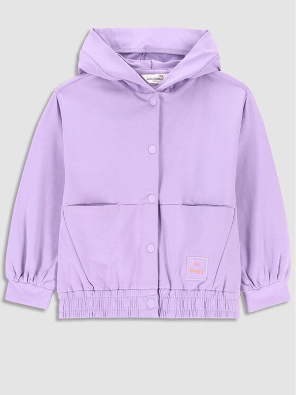 Coccodrillo Coccodrillo Суитшърт WC3132401RPK Виолетов Regular Fit