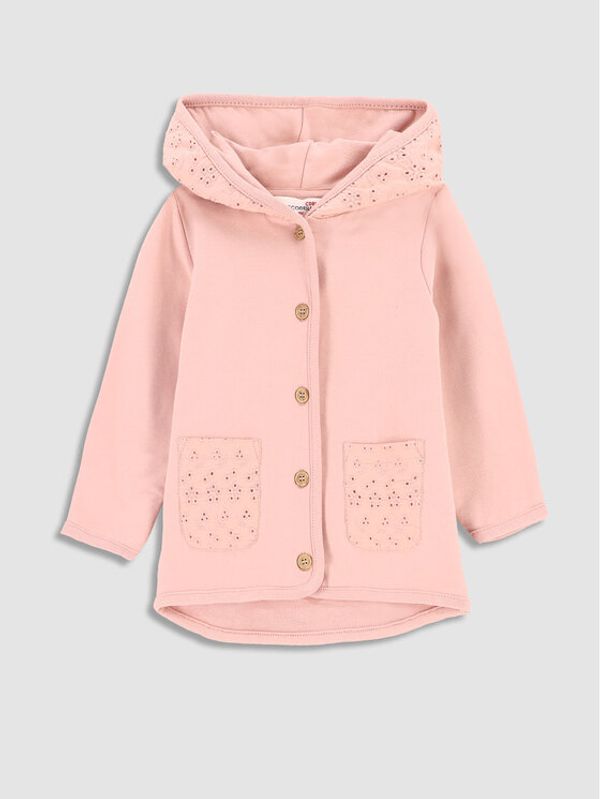 Coccodrillo Coccodrillo Суитшърт WC3132401SRN Розов Regular Fit