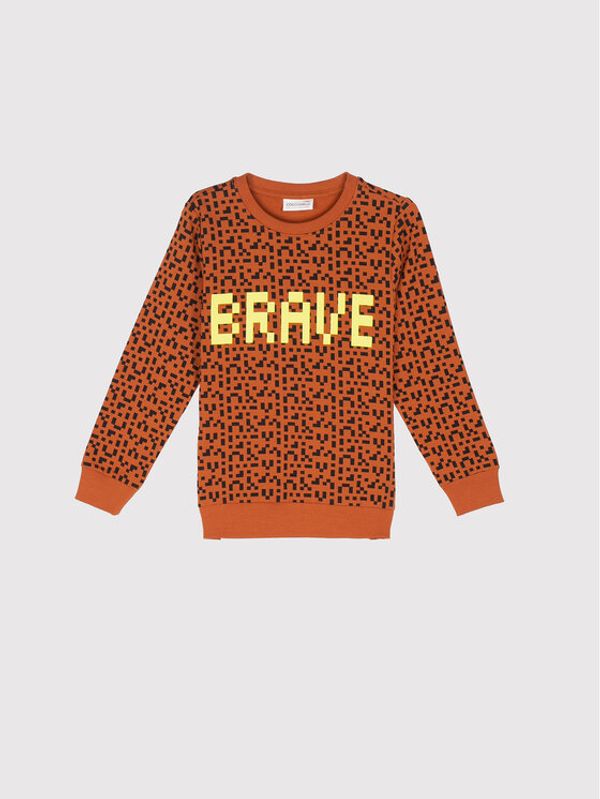 Coccodrillo Coccodrillo Суитшърт ZC1132103LAM Кафяв Regular Fit