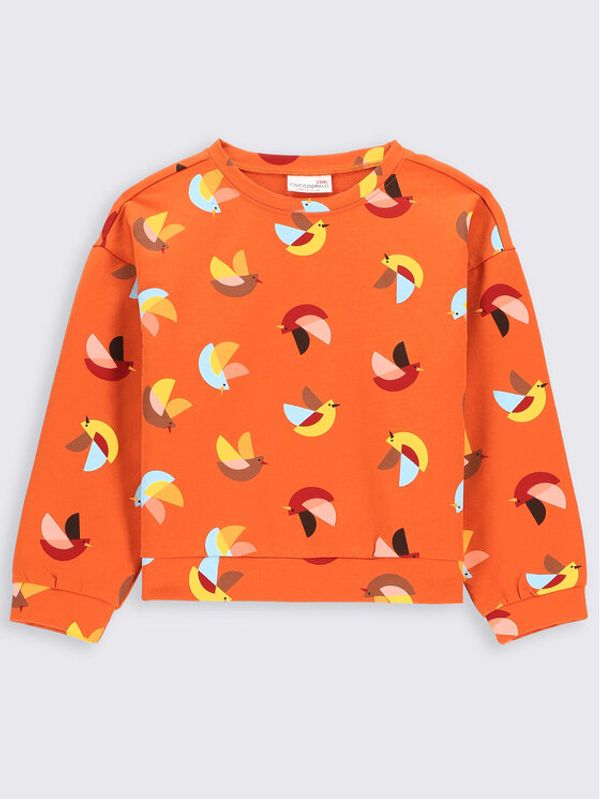 Coccodrillo Coccodrillo Суитшърт ZC2132101ADK Оранжев Regular Fit