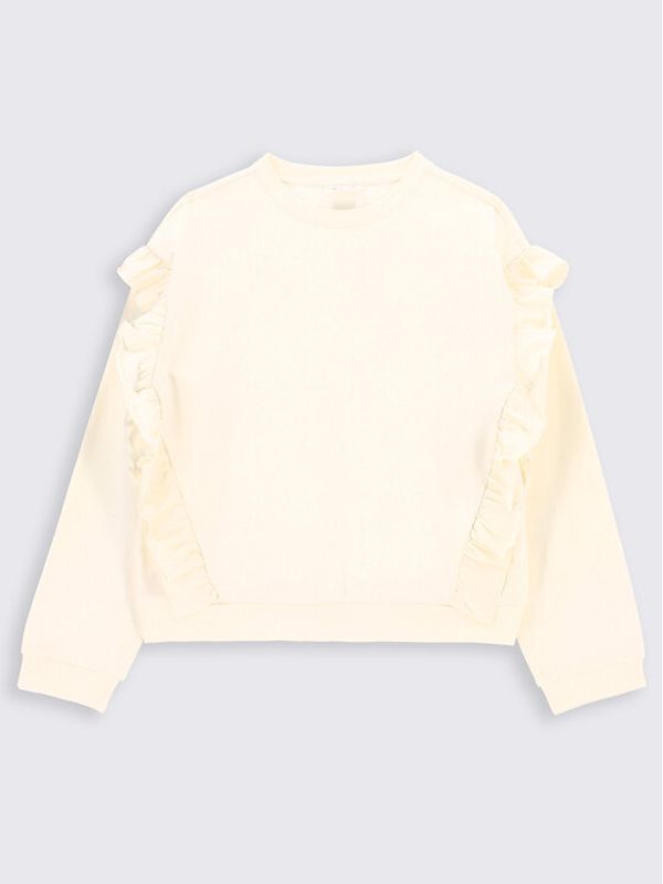 Coccodrillo Coccodrillo Суитшърт ZC2132101AWJ Екрю Regular Fit