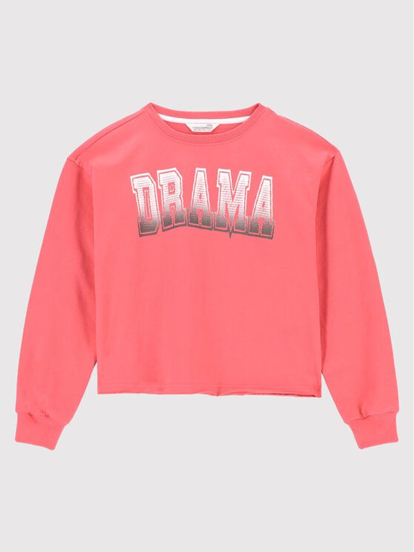 Coccodrillo Coccodrillo Суитшърт ZC2132101EVG Розов Relaxed Fit