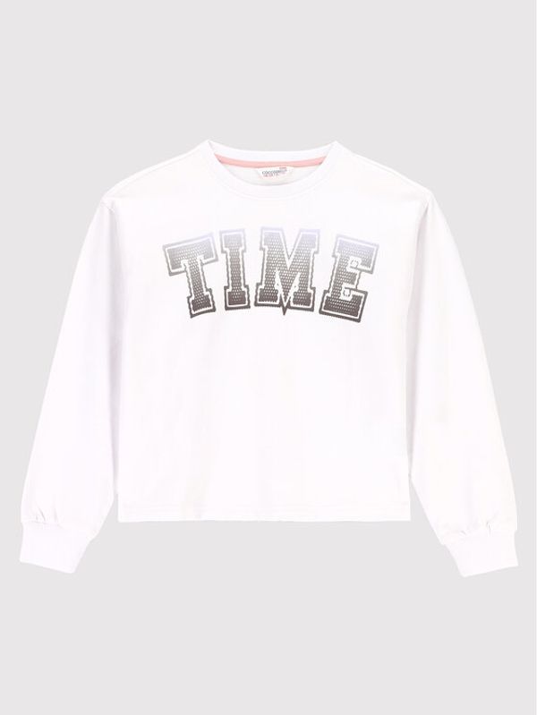 Coccodrillo Coccodrillo Суитшърт ZC2132104EVG Бял Regular Fit