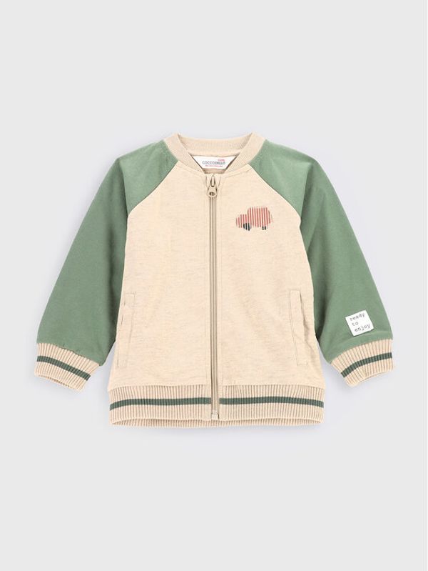 Coccodrillo Coccodrillo Суитшърт ZC2132201CON Бежов Regular Fit