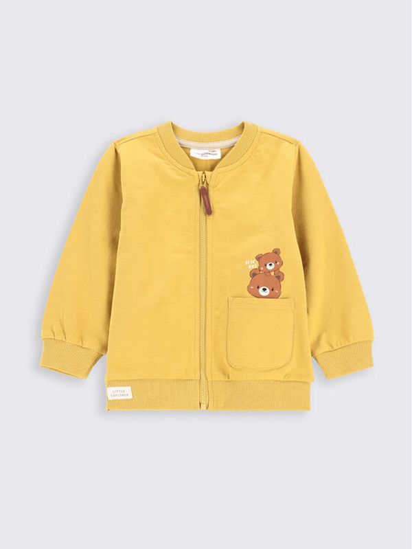 Coccodrillo Coccodrillo Суитшърт ZC2132201TRN Жълт Regular Fit