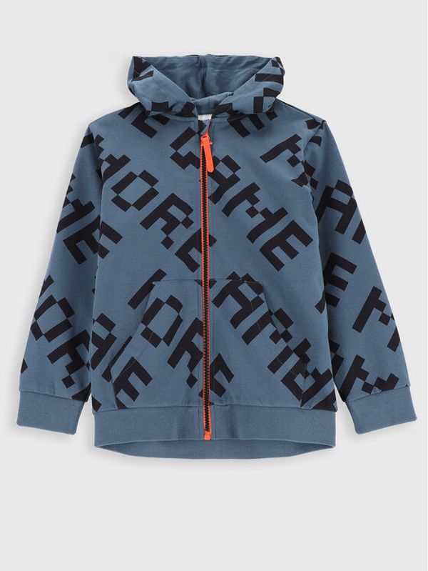 Coccodrillo Coccodrillo Суитшърт ZC2132401GAK Син Regular Fit