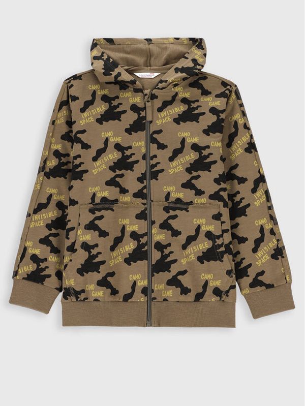 Coccodrillo Coccodrillo Суитшърт ZC2132402EVB Зелен Regular Fit