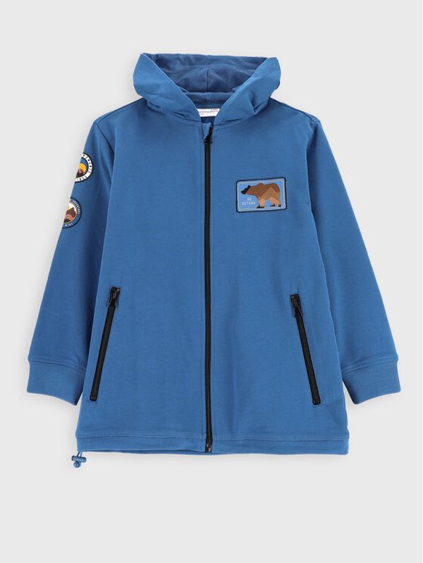 Coccodrillo Coccodrillo Суитшърт ZC2132901TRK Син Regular Fit