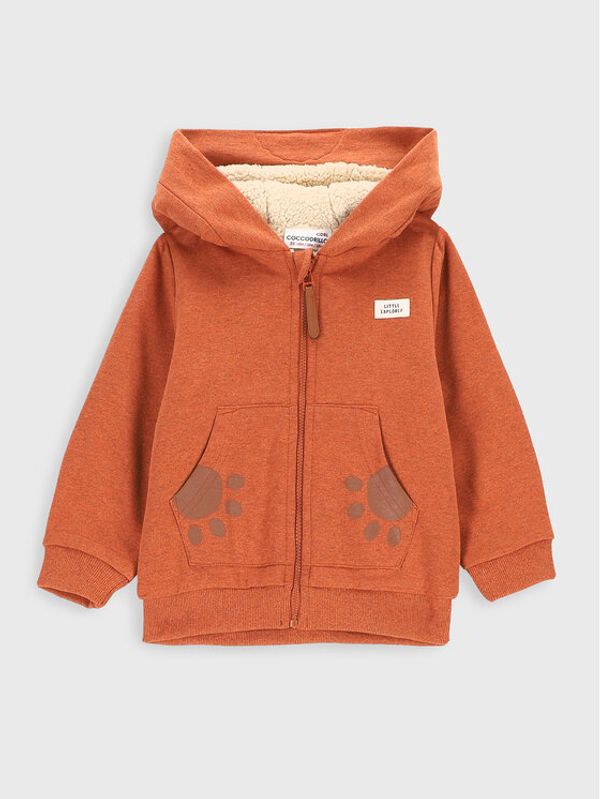 Coccodrillo Coccodrillo Суитшърт ZC2133601TRN Оранжев Regular Fit