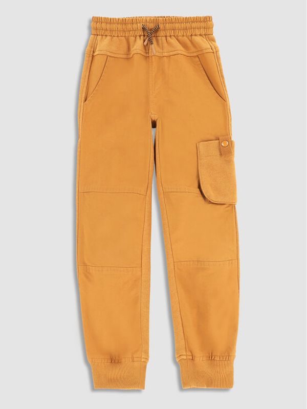 Coccodrillo Coccodrillo Текстилни панталони WC3119101DWK Жълт Slim Fit