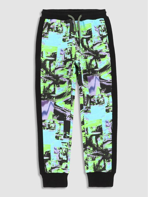 Coccodrillo Coccodrillo Текстилни панталони WC3120101DWK Цветен Regular Fit