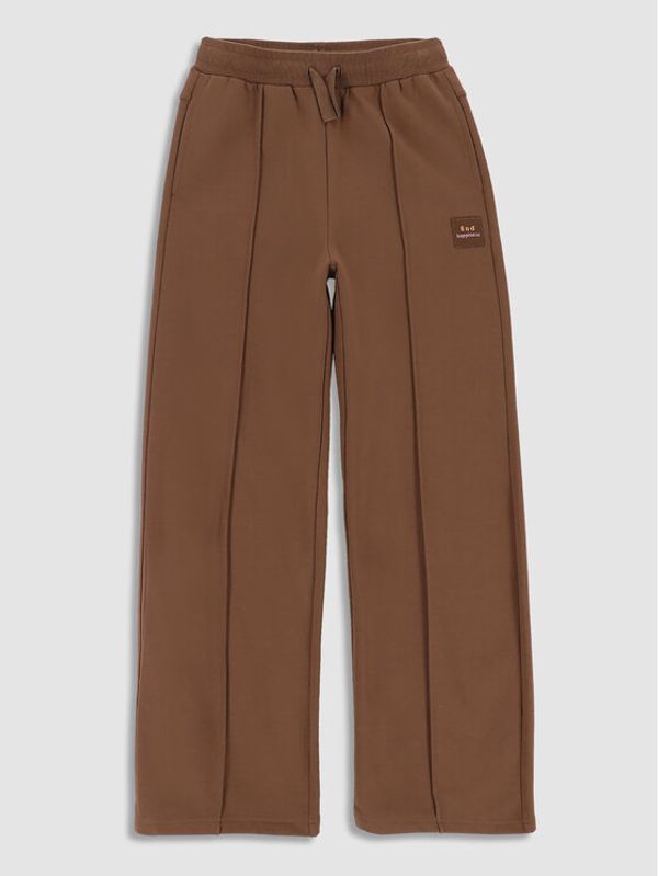 Coccodrillo Coccodrillo Текстилни панталони WC3120101RPJ Кафяв Regular Fit
