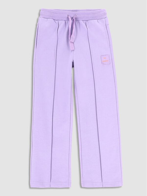 Coccodrillo Coccodrillo Текстилни панталони WC3120101RPK Виолетов Regular Fit