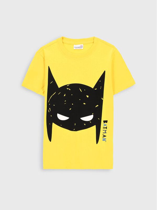 Coccodrillo Coccodrillo Тишърт BATMAN ZC2143202LIB Жълт Regular Fit