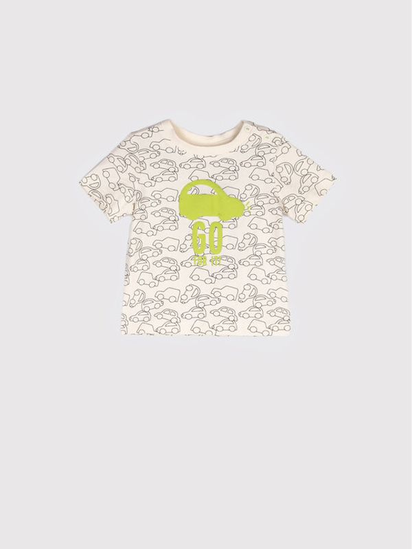 Coccodrillo Coccodrillo Тишърт WC2143201BRO Бежов Regular Fit