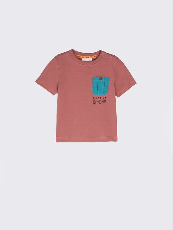 Coccodrillo Coccodrillo Тишърт WC2143203HUG Бордо Regular Fit