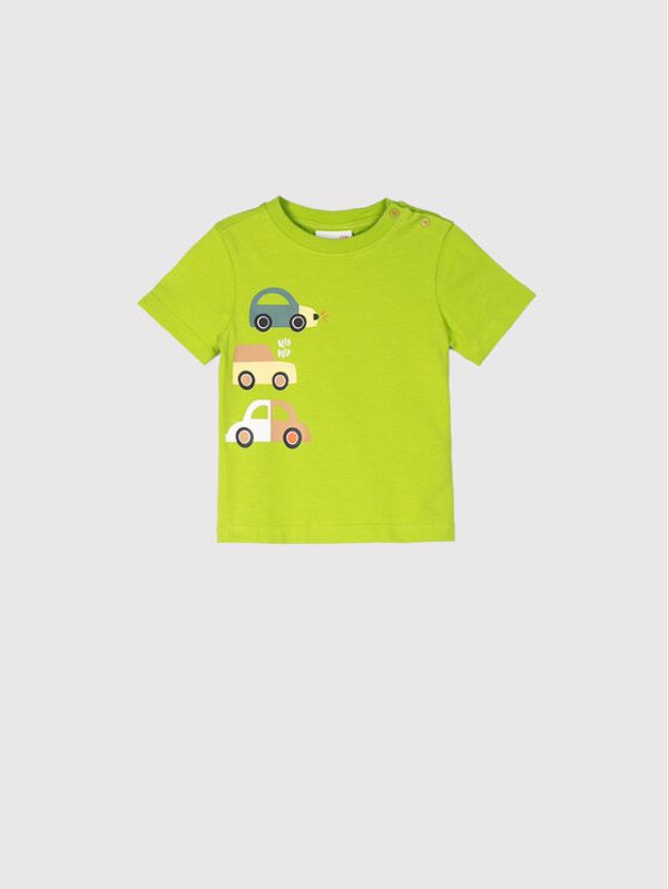 Coccodrillo Coccodrillo Тишърт WC2143205BRO Зелен Regular Fit