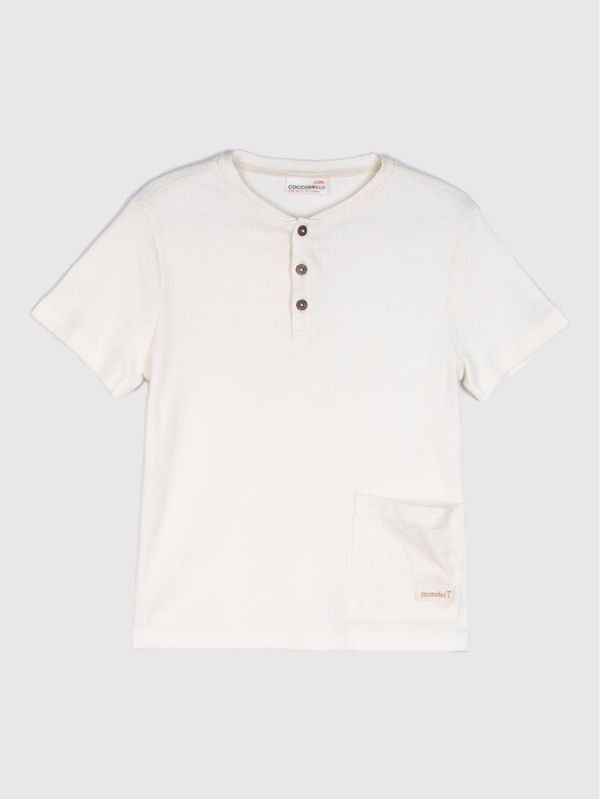 Coccodrillo Coccodrillo Тишърт WC2143206ILI Бежов Regular Fit