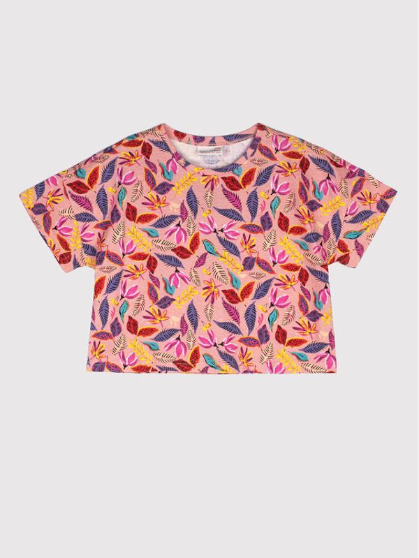 Coccodrillo Coccodrillo Тишърт WC2143206NOB Розов Regular Fit