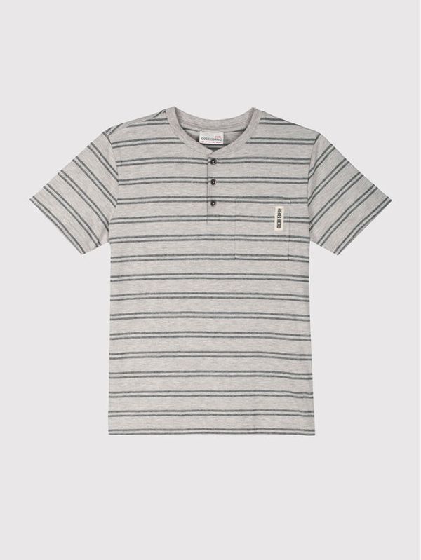 Coccodrillo Coccodrillo Тишърт WC2143207HER Сив Regular Fit