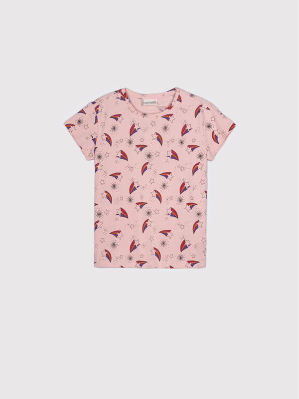 Coccodrillo Coccodrillo Тишърт WC2143215EVG Розов Regular Fit