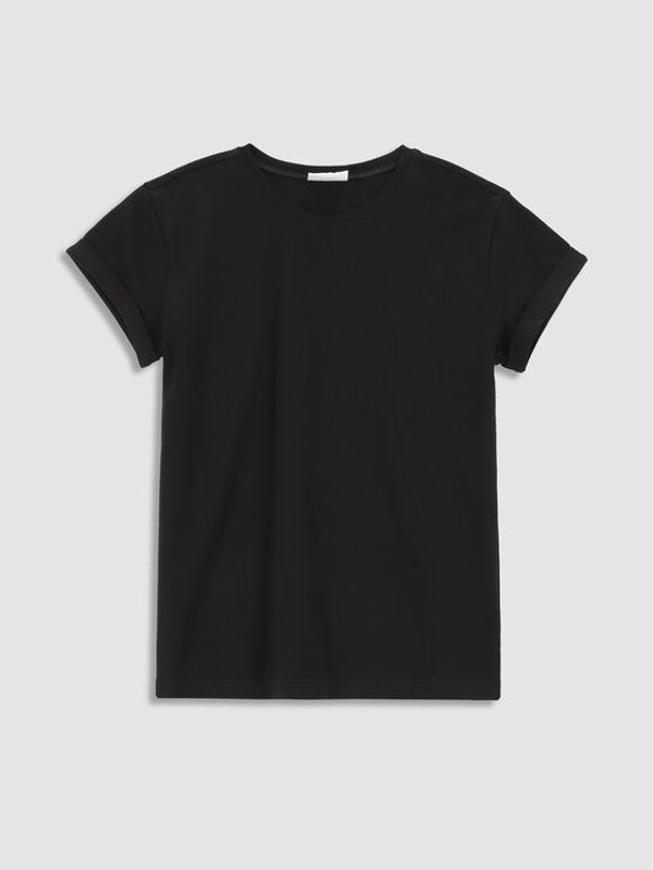 Coccodrillo Coccodrillo Тишърт WC3143201BAG Черен Regular Fit